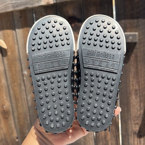 Mini Melissa Unisex Polibolha Black Sneakers.❤️UNISEX❤️ - Picture 13 of 15